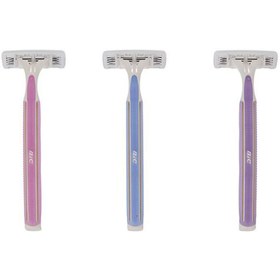 تصویر خودتراش زنانه بیک مدل فلکسی لیدی بسته ۳ عددی سه تیغه 