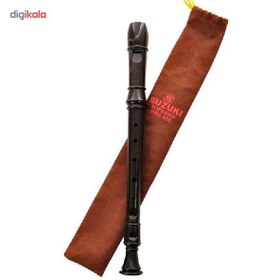 تصویر فلوت ریکوردر سوپرانو سوزوکی مدل SRG-405 Suzuki Srg-405 German 8 Holes Soprano Recorder