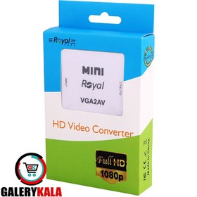 تصویر تبدیل VGA به AV رویال مدل RC-1003 