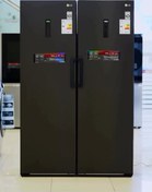 تصویر یخچال فریزر دوقلو ال جی رنگ دودی 40 فوت ساخت 2025 مدل GC-B511EADM – GC-B514EAFM 