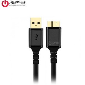 تصویر کابل هارد Micro USB3.0 کی نت به طول 1.5متر 