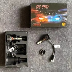 تصویر هدلایت D3 PRO پایه H7 headlight H7 D3pro