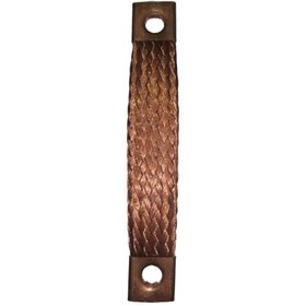 تصویر تسمه مسی بافته شده فلکسیبل Woven flexibie copper belt