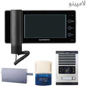 تصویر پکیج آیفون تصویری الکتروپیک مدل 1294 با مانیتور ۷ اینچ و حافظه دار 
