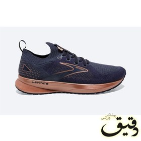 تصویر کفش کتونی بروکس Levitate 5 سرمه ای سایز 35.5 Brooks Levitate 5 Size 35.5