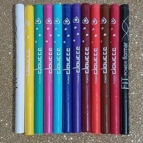 تصویر خط چشم ماژیکی رنگی 