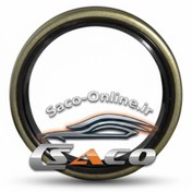 تصویر کاسه نمد چرخ جلو بدون لبه پراید برند صاکو 