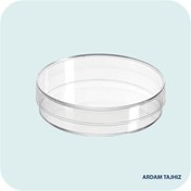 تصویر پتری دیش پلاستیکی QC LAB قطر 6 سانتی متر بسته 16 عددی استریل Petri Dishes