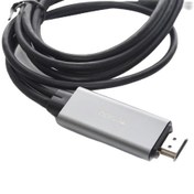 تصویر کابل تبدیل USB-C به USB-C /HDMI یسیدو مدل HM01 طول 1.8 متر 