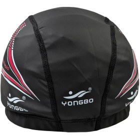 تصویر کلاه شنا دو لایه PU پارچه‌ای Yongbo 