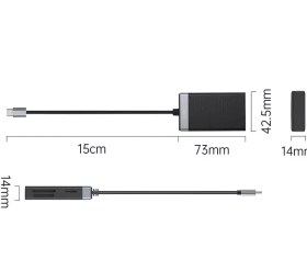 تصویر رم ریدر تایپ سی اوریکو Orico CL4T-C3 USB-C to SD Card Reader 