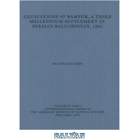 خرید و قیمت دانلود کتاب Excavations at Bampur, a third millennium ...