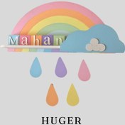 تصویر شلف رنگین کمان و قطره باران کد 9836 