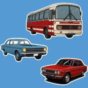 تصویر استیکر پک ماشین باز 