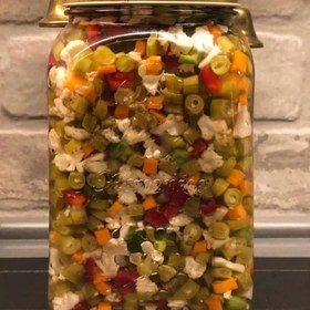 تصویر ترشی مخلوط سبزیجات یک کیلویی گیلان .رشت 