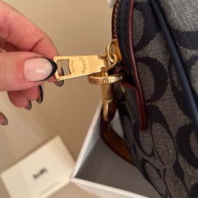 تصویر کیف کوچ Coach Rowan Signature Denim bag 