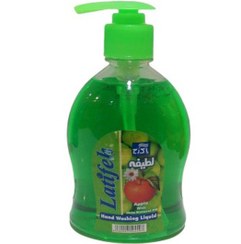 تصویر مایع دستشویی 430 گرمی سیب لطیفه latifeh hand washing liquid