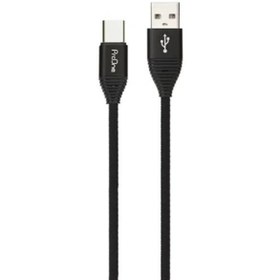 تصویر کابل شارژ و انتقال داده تایپ سی پرووان ProOne Smart Type-C Cable 1m 