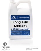 تصویر کولانت هیوندای حجم چهار لیتر Hyundai Coolant Genuine Parts 4Lit