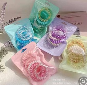 تصویر کش فنری رنگی 