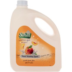 تصویر مایع دستشویی صحت مدل هلو حجم 4000 میلی لیتر 
