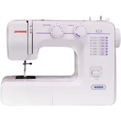 تصویر چرخ خیاطی گلدوزی ژانومه مدل 4000 مکانیکی با سرعت ۸۶۰ 