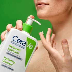 تصویر ژل شستشوی پوست نرمال تا خشک سراوی Cerave