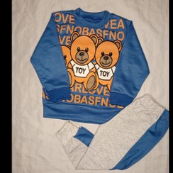 تصویر ست بلیز و شلوار پسرونه 