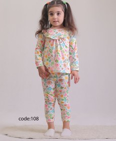 تصویر ست گلدار اسکاتلندی 