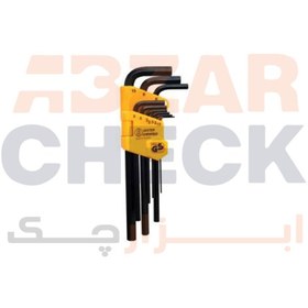 تصویر آلن کارتی بلند VH002 واستر( 9 عددی) hexagon-socket-key-VH002-9pcs-vaster