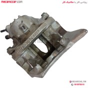 تصویر کالیپر (سیلندر) ترمز چرخ جلو راست بدون لنت پژو ۴۰۵ و پارس تکلان توس Brake parts
