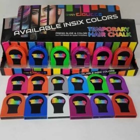 تصویر گچ مو رنگی سکه ای اورجینال رنگ مو موقت 