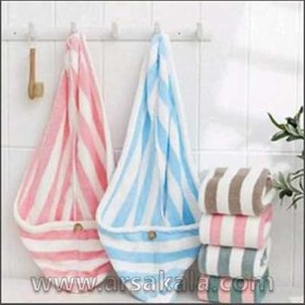 تصویر حوله سر پیچی هندی 