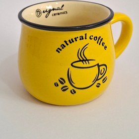 تصویر ماگ رجینال - زرد 