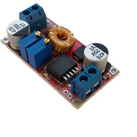 تصویر ماژول مبدل DC-DC کاهنده XL4015 ظرفیت ۵ آمپر با کنترل جریان 