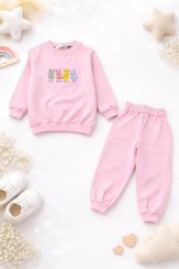 تصویر بلوز شلوار دخترانه پنبه دورو صورتی | سایز 35 و 45 برند آنل - سایز Pink Girls Cotton Blouse & Pants Set – Sizes 35 & 45