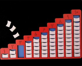 تصویر پله های شمارش آریو(بسته بندی)(هدیه-فروشگاه) 