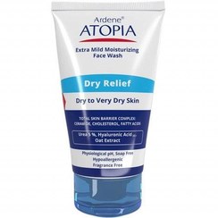 تصویر لوسیون شوینده و مرطوب کننده صورت آردن سری Atopia مدل Dry Relief حجم 150 میلی لیتر 