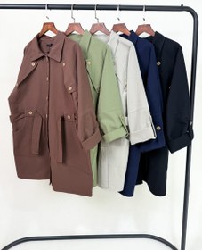 تصویر مانتو لینن کد 1100 (710 تومن) پک 5 عددی 