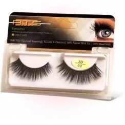 تصویر مژه موی سمور سه‌ بعدی کد 03 آر تی اس 3D otter hair eyelashes RTS code 03