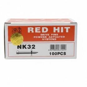 تصویر میخ چاشنی بتن RED HIT 100 عددی 