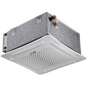 تصویر فن کویل کاستی چهار طرفه اوشان – دو لوله (با ریموت کنترل – دمپر متحرک و دیفیوزر خطی)مدل CFN-300 