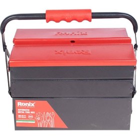 تصویر جعبه ابزار فلزی رونیکس مدل RH 9171 ا Ronix metal tool box model RH 9171 Ronix metal tool box model RH 9171