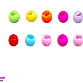 تصویر مهره مو دخترانه مدل 008 مجموعه 10 عددی 