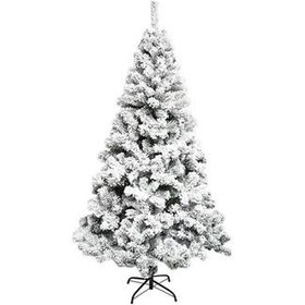 تصویر درخت کریسمس برفی 180 سانتی متر۸۰۵۳۰۸۰۵۱ 