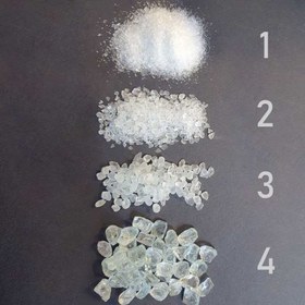 تصویر کریستال بی رنگ 150 گرمی 