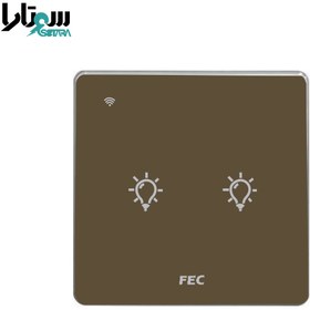 تصویر کلید وای فای لمسی FEC-SW-02 