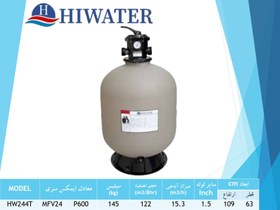 تصویر بدنه فیلتر شنی sand filter