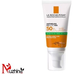 تصویر ضد آفتاب مخصوص پوست چرب و جوش دار بدون رنگ برند لاروش La Roche-Posay Anthelios