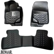 تصویر کفپوش پنج بعدی تویوتا کرولا رنگ مشکی مدل 2023 برند التیمیت 